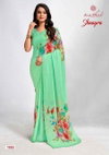 Shaayra By Kashvi Dull Moss Digital Printed Sarees Wholesale Market In Surat